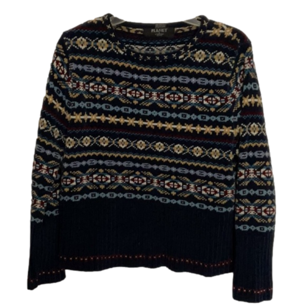 VINTAGE Planet & Company Crew Neck Sweater